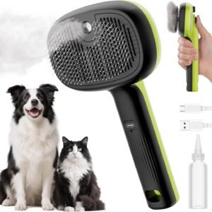 Fellbürste mit Dampf